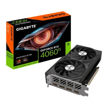 GIGABYTE GeForce RTX 4060 Ti WINDFORCE OC 16GB Ada Lovelace Graphics Card GV-N406TWF2OC-16GD - 2