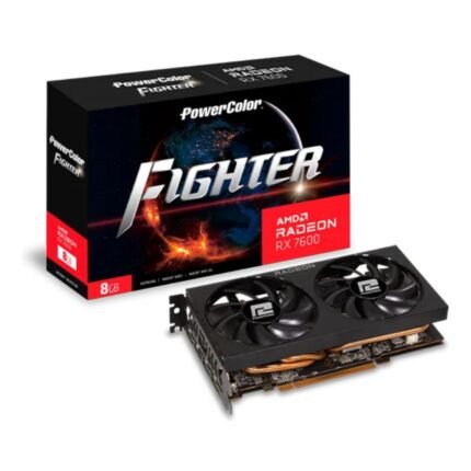 PowerColor AMD Radeon RX 7600 Fighter 8GB Graphics Card RX7600 8G-F
