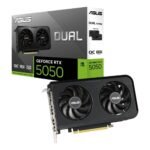 ASUS GeForce RTX 5050 Dual 8GB OC Graphics Card 90YV0N72-M0NA00